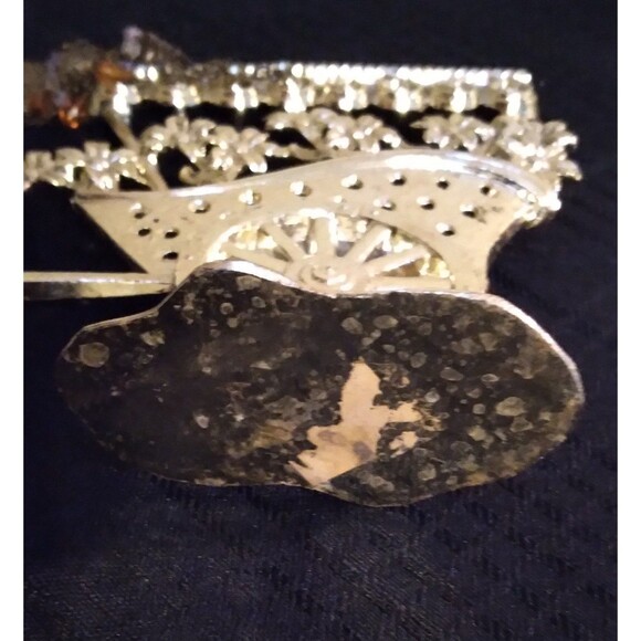 Vintage Cart Of Flowers Earring Holder - Picture 5 of 7